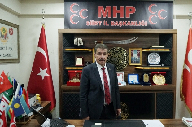 Milliyetçi Hareket Partisi (MHP) Siirt İl Başkanı M. Fatih Cantürk İstifa etti