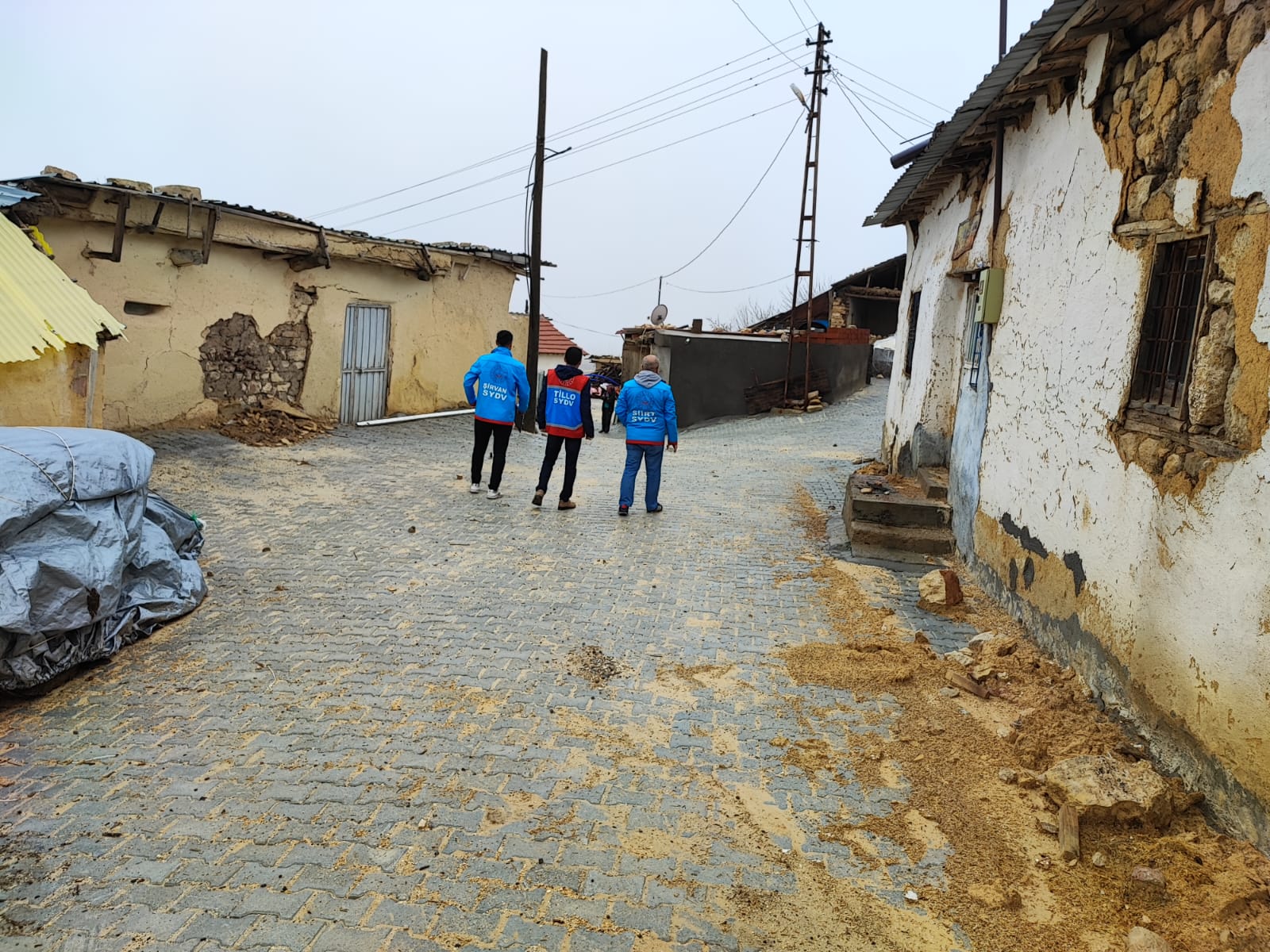 Siirt S.Y.D.V Deprem Bölgesinde