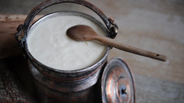 Ramazan’da köy yoğurduna rağbet artı