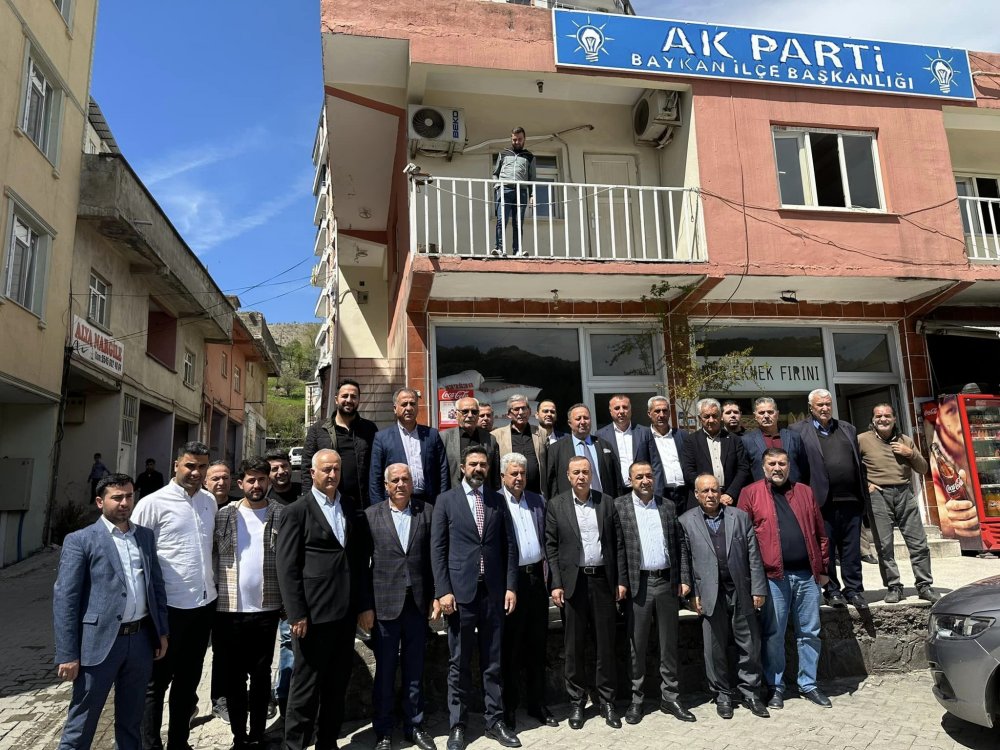 AK Parti Milletvekili Osman Ören’den Veysel Karani ve Baykan İlçesine Teşekkür Ziyareti