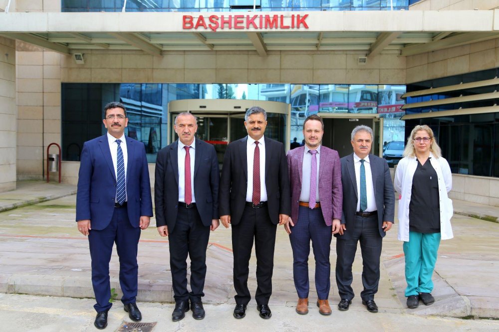Rektör Şındak’tan Siirt Eğitim ve Araştırma Hastanesine Ziyaret