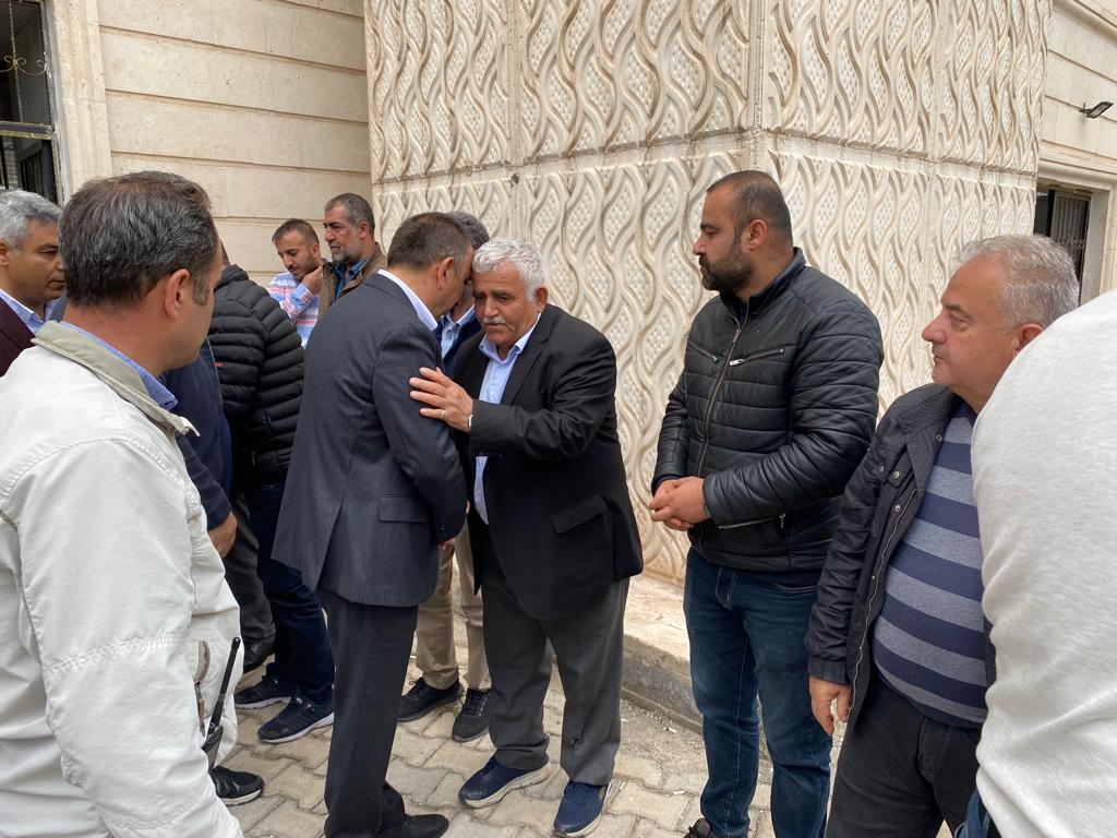 SİİRT VALİSİ HACIBEKTAŞOĞLU’NDAN YARGITAY BAŞKANI AKARCA’YA TAZİYE ZİYARETİ