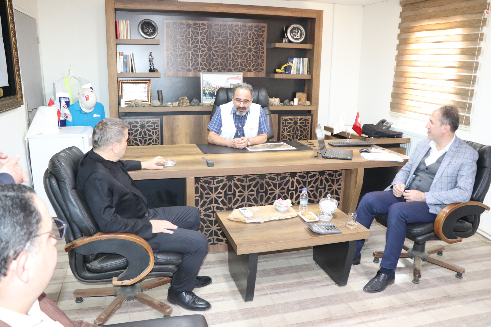 SİİRT TSO BAŞKANI KUZU, ÇİNKO METAL KÜLÇE TESİSİNDE İNCELEMELERDE BULUNDU