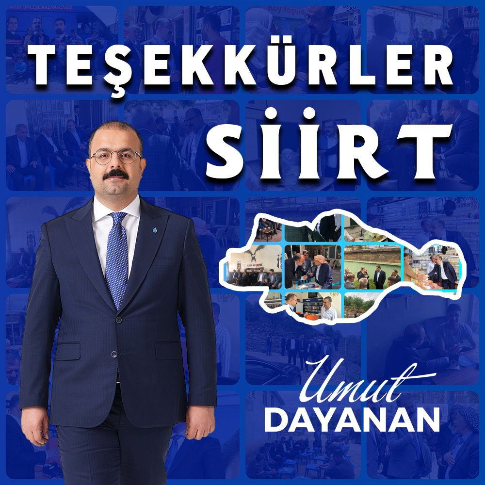 Teşekkürler Siirt