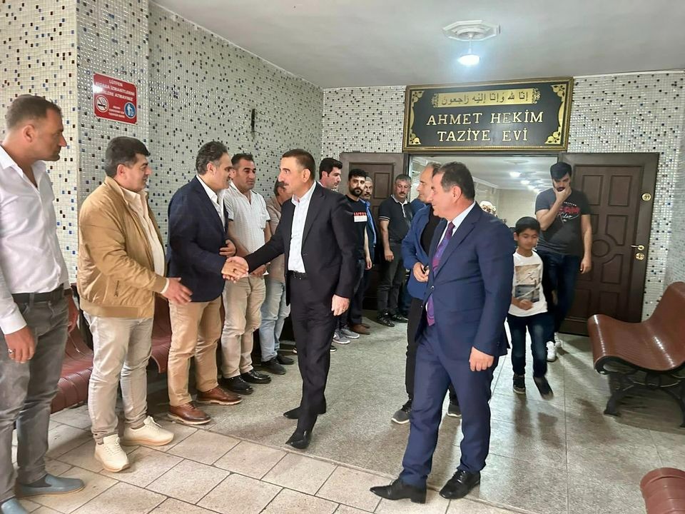 Vali HACIBEKTAŞOGLU’ndan taziye ziyareti