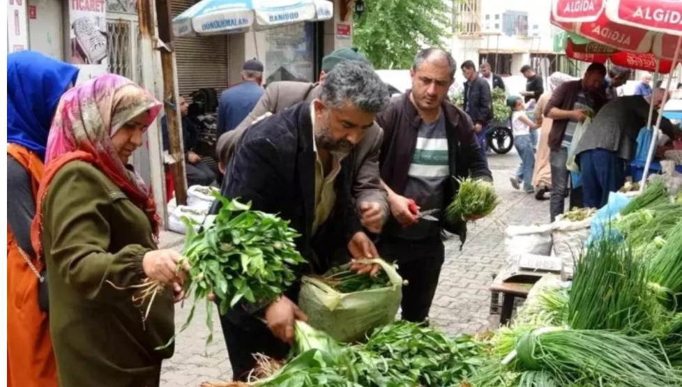 Siirt’te kenger ve sirik otu tezgâhlarda yerini aldı.