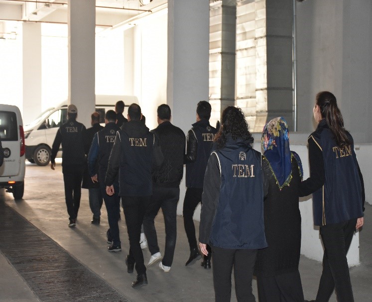 PKK/KCK terör örgütüne operasyon: 6 tutuklama