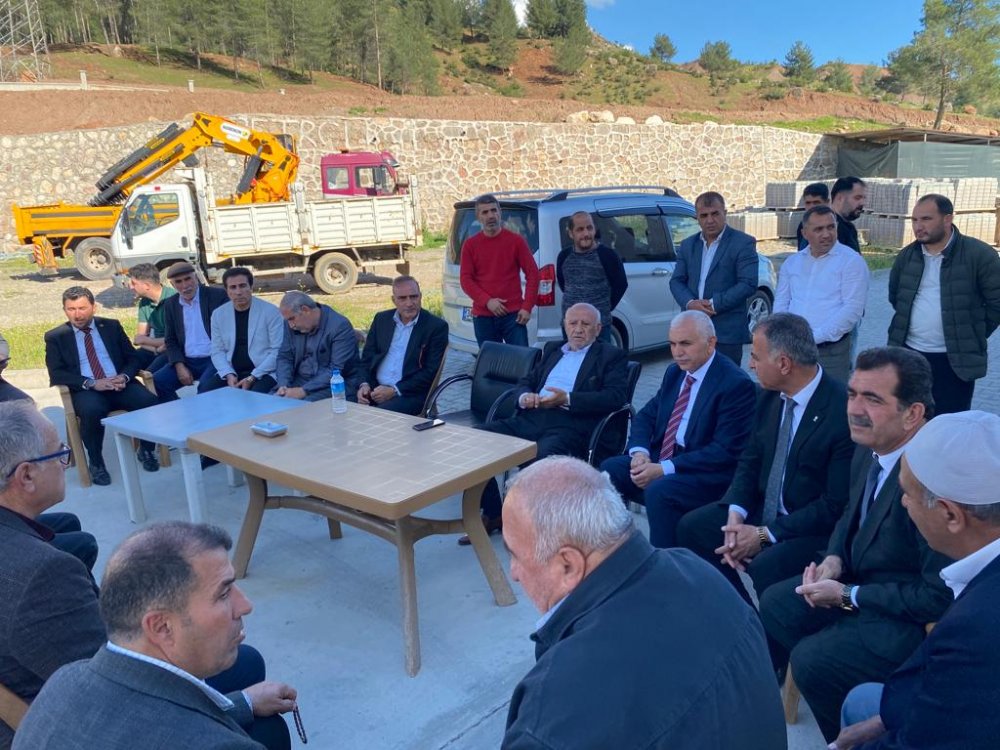 AK Parti Heyeti Baykan ve Veysel Karani’ye Çıkarma Yaptı