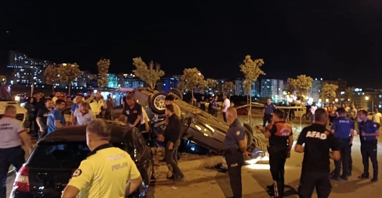 Siirt çevre yolunda trafik kazası bir ölü üç yaralı