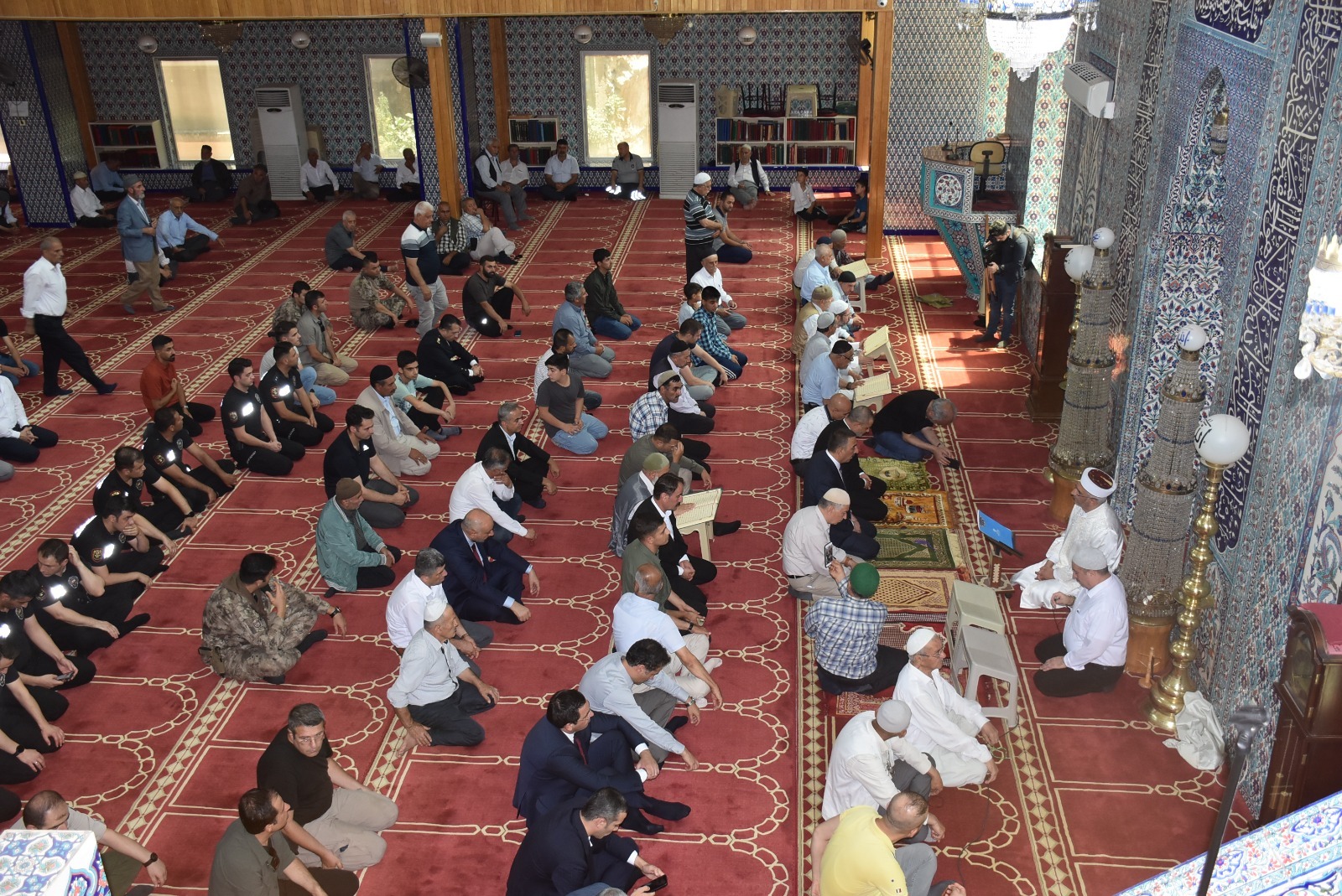 SİİRT’TE 15 TEMMUZ ŞEHİTLERİ İÇİN MEVLİT VE HATİM DUASI OKUNDU