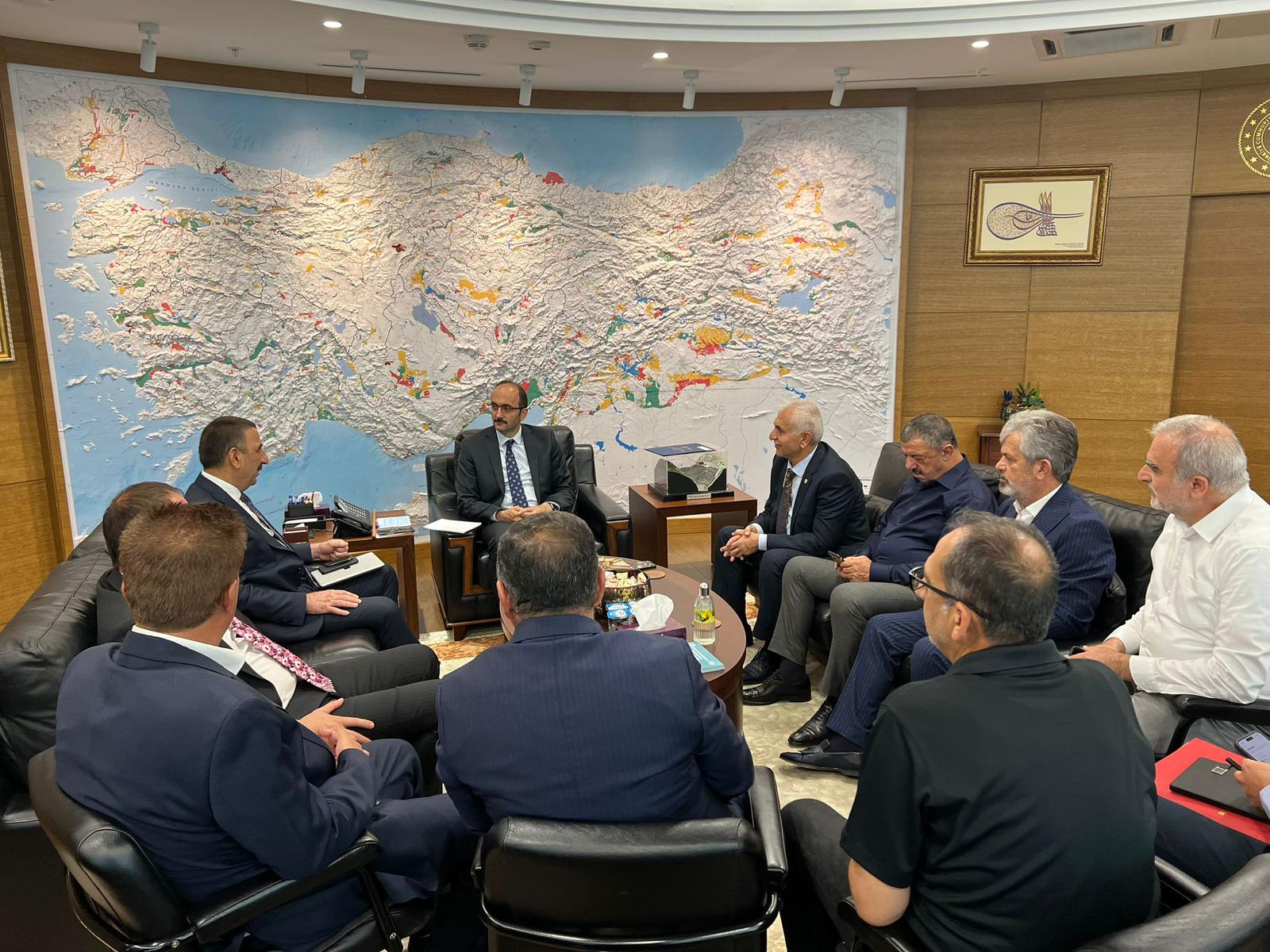 Siirt Heyeti, DSİ Genel Müdürü İle Su Sorunu ve Üst Yapı Projeleri Konusunda Görüşmek Üzere Ankara’da Bir Araya Geldi