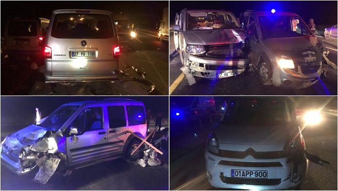 Siirt’ten Gaziantep’e Düğüne Siirtli Aile Kaza Yaptı: 3 ölü, 11 Yaralı