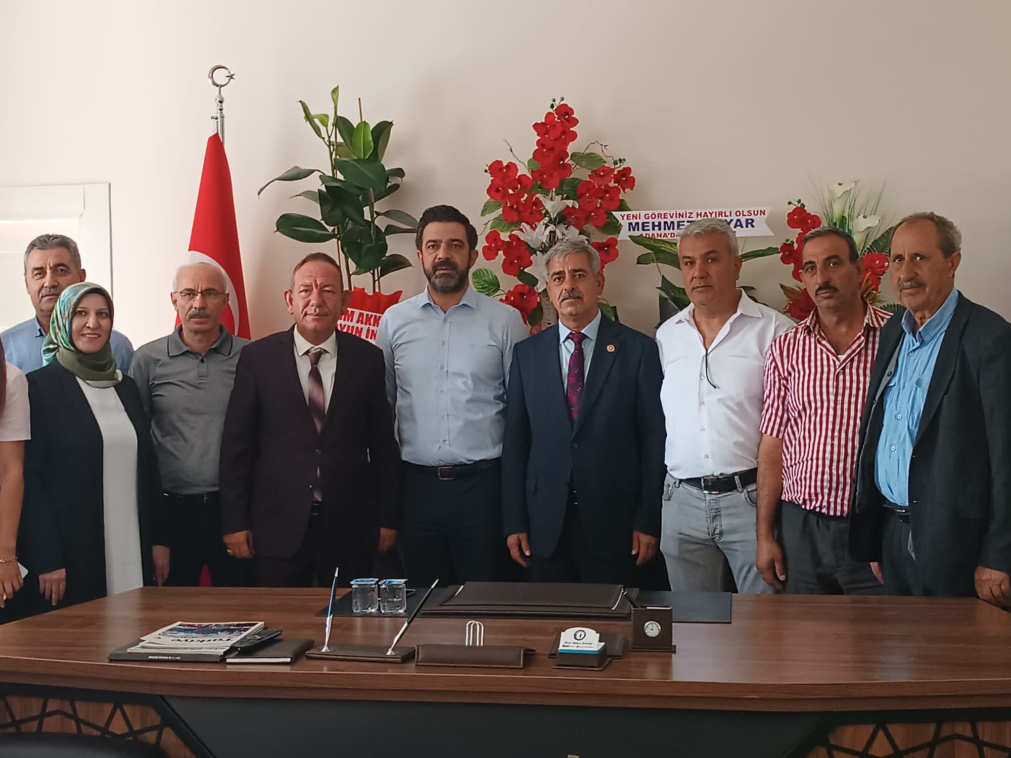 Siirt Ak Parti Merkez İlçe Başkanlığı’na Atanan Hikmet Ekin Göreve Başladı
