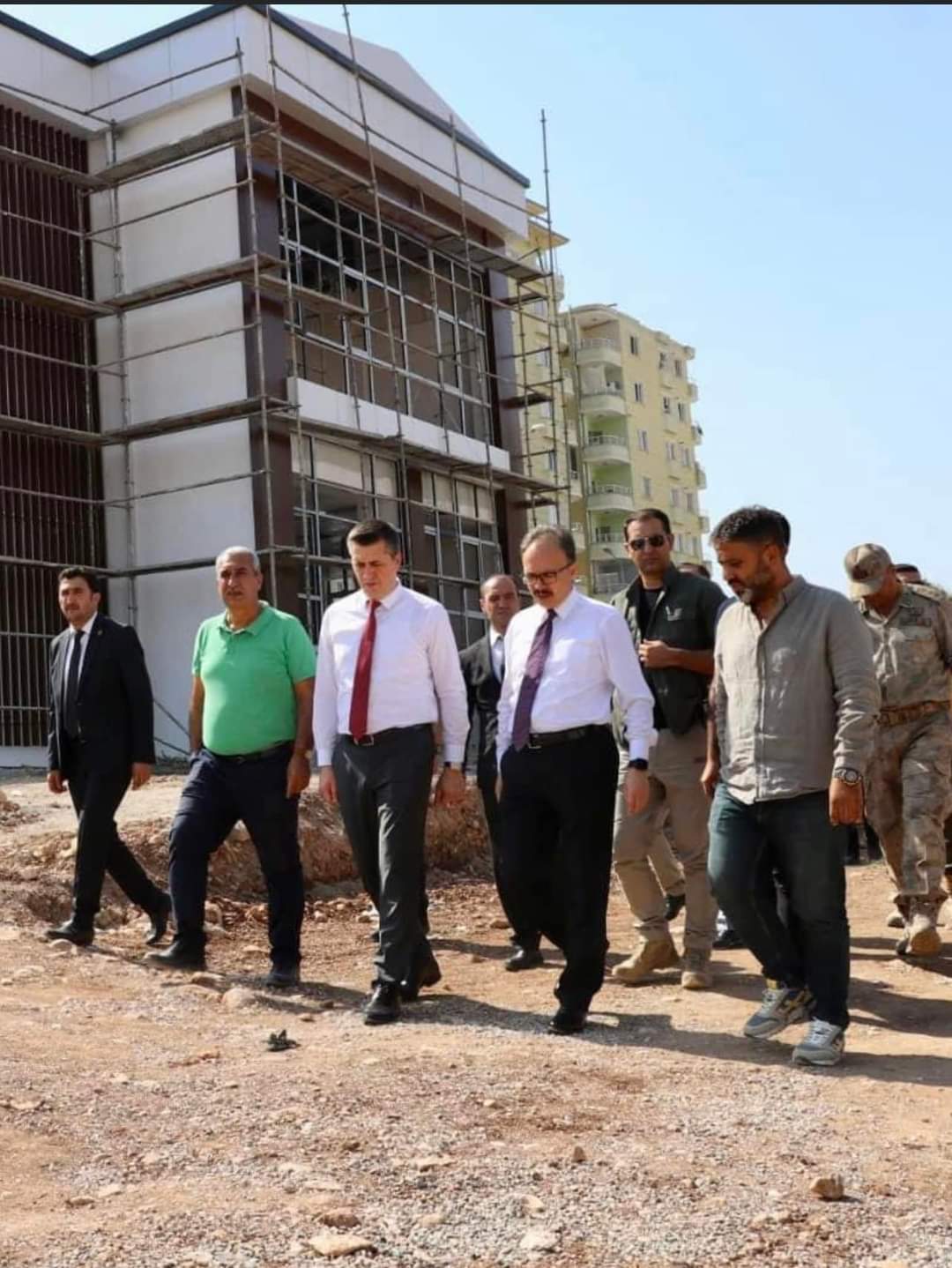 Siirt Valisi Dr. Kızılkaya, Kurtalan İlçesinde Çeşitli Temaslarda Bulundu.