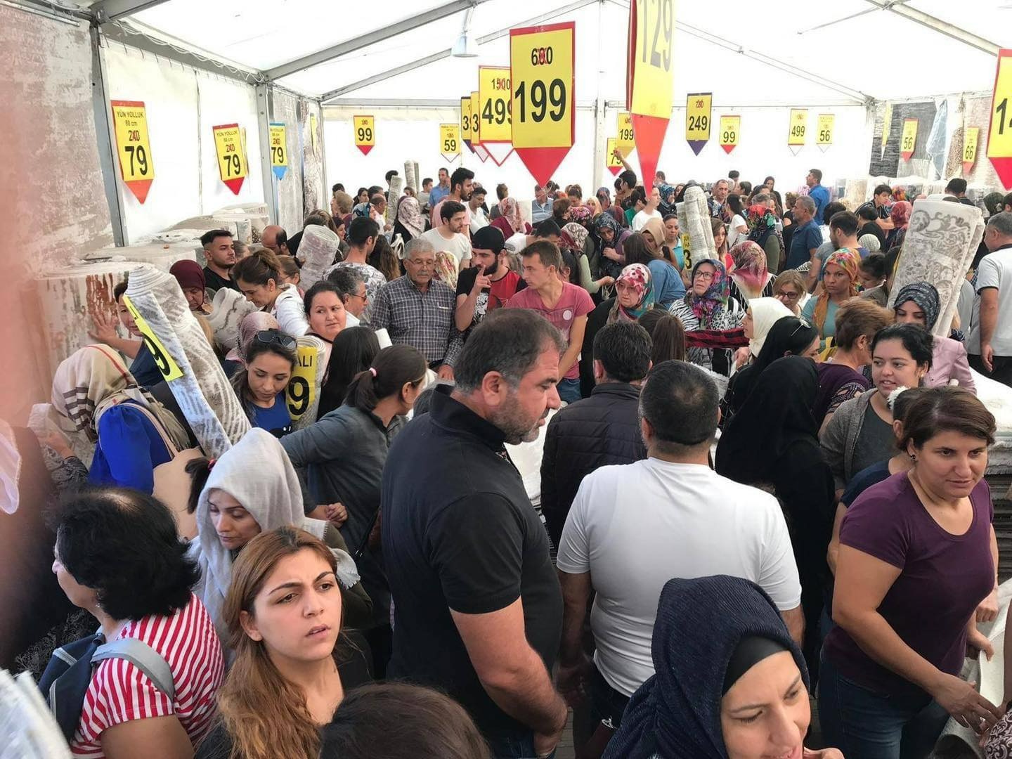  “Yetişen Alıyor” İzdihamı…