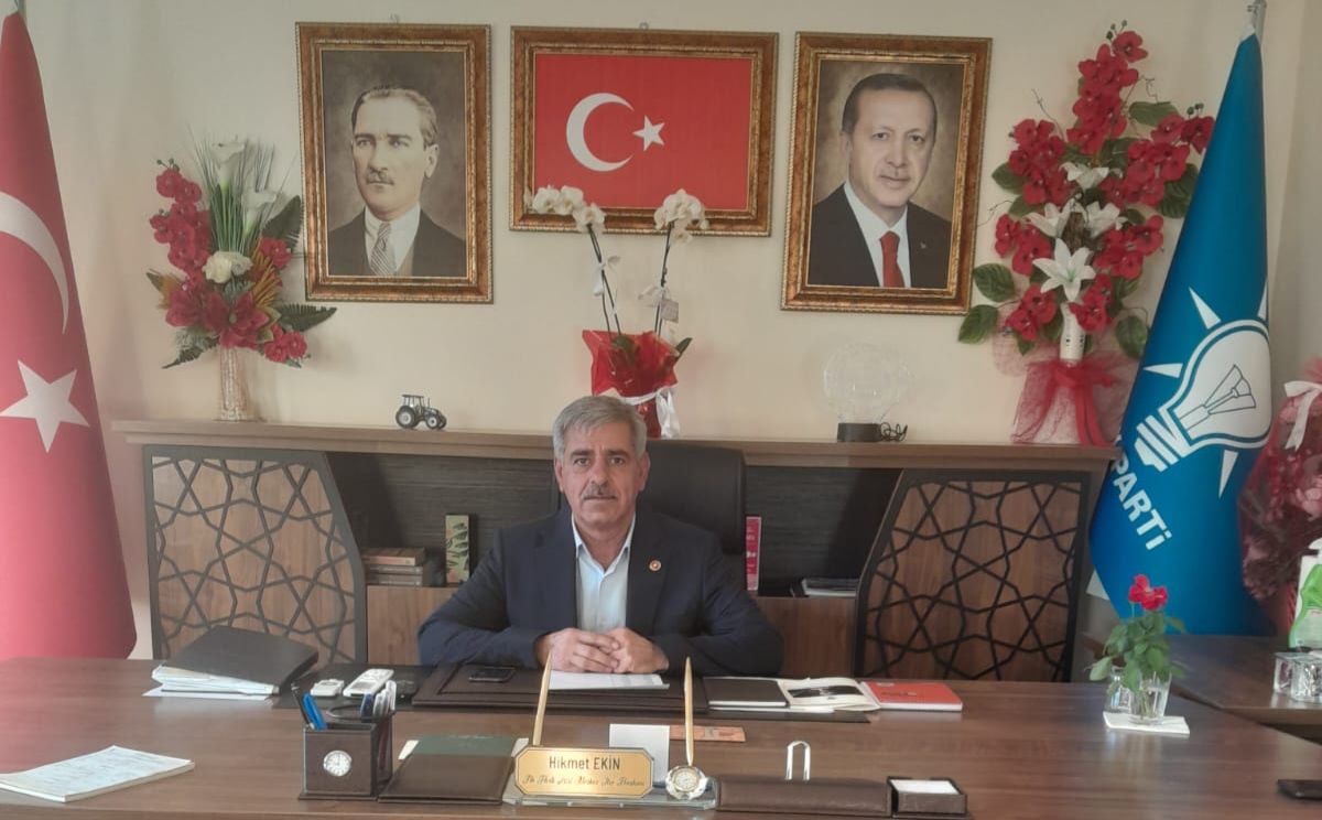 Ak Parti Merkez İlçe Yeni yönetimi Oluştu.