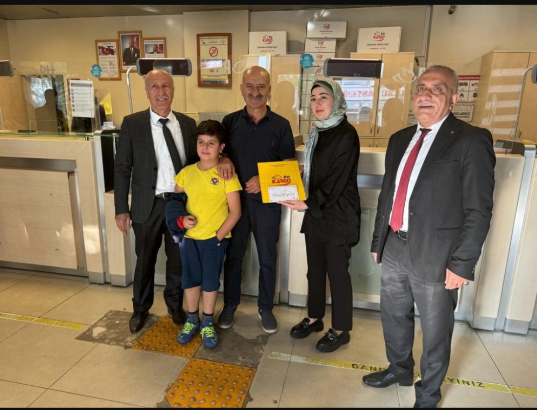 PTT 183. Kuruluş Yıl Dönümünü Kutluyor! 183 .Talihli Rafet Eren Oldu.