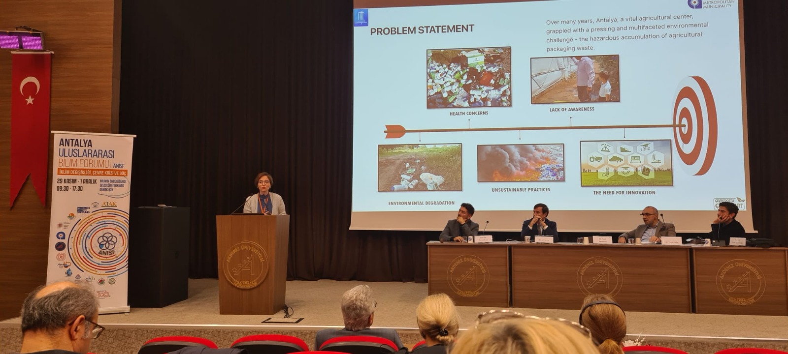 SİİRT’Lİ YAZAR VE SU UZMANI TECELLİ SIRMA, ULUSLARARASI BİLİM FORUMU’NDA İKLİM DEĞİŞİKLİĞİ VE SU KRİZİNE DİKKAT ÇEKTİ