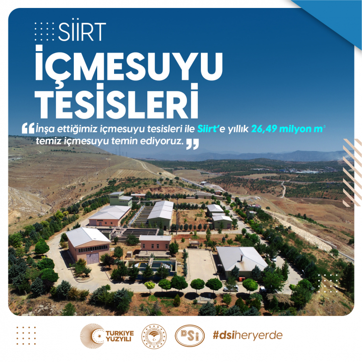 DSİ Siirt’e Temin Ettiği Su Miktarını Açıkladı
