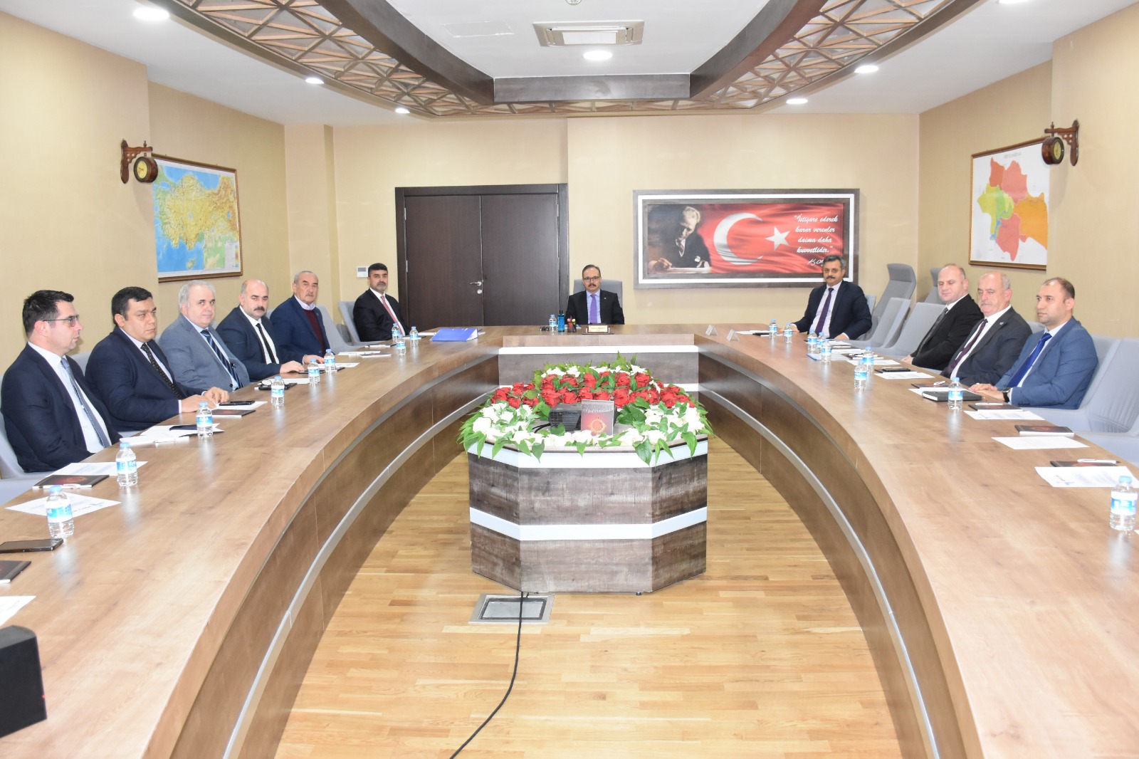 İL İSTİHDAM VE MESLEKİ EĞİTİM KURULU VALİ DR. KEMAL KIZILKAYA BAŞKANLIĞINDA TOPLANDI