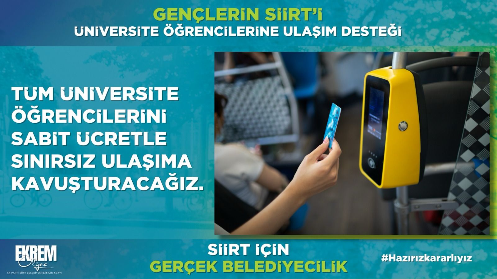 SİİRT İÇİN GERÇEK BELEDİYECİLİK