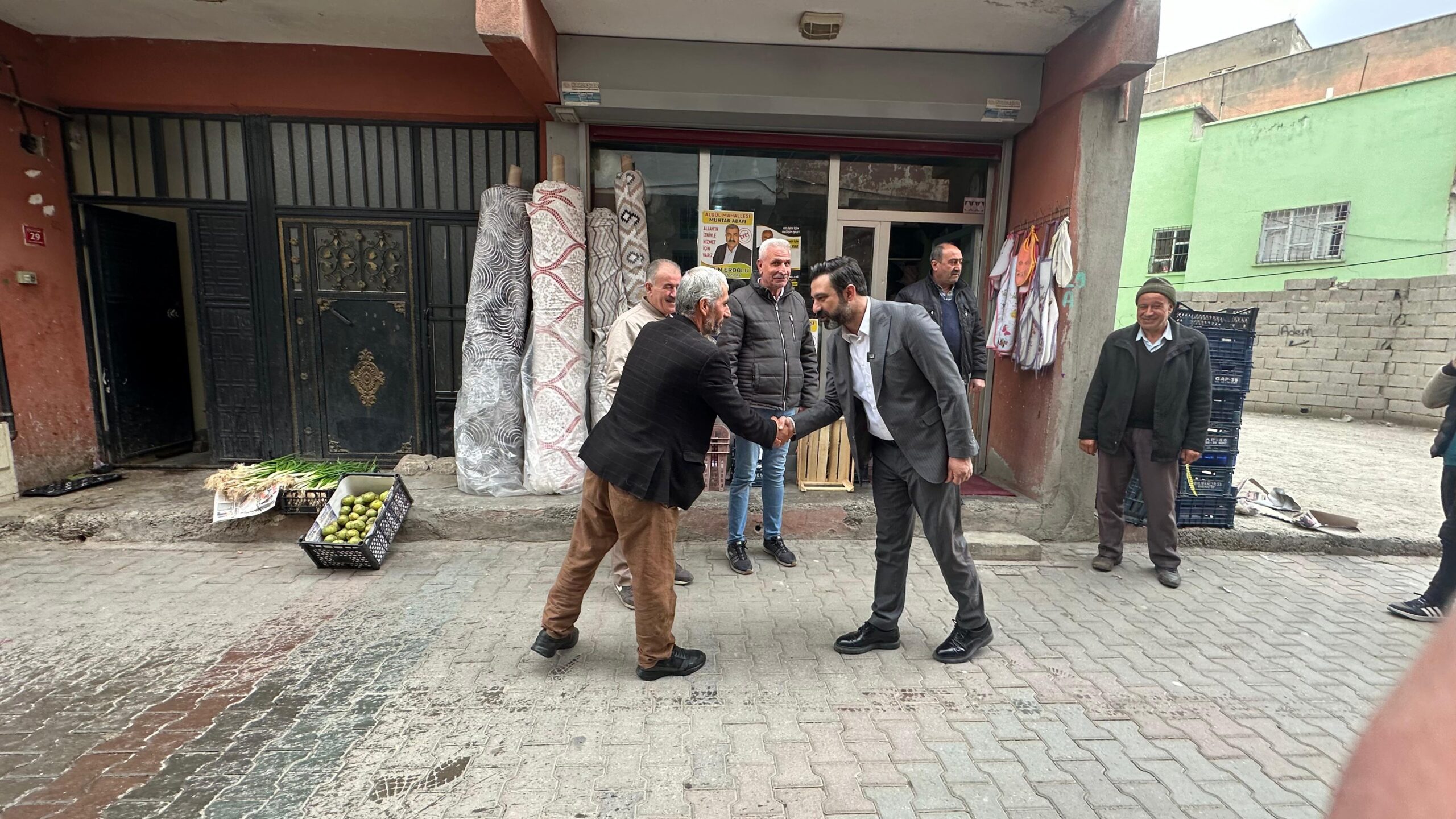 AK Parti Belediye Başkan Adayı Av. Ekrem Olgaç, Esnaf Ziyaretlerine Devam Ediyor