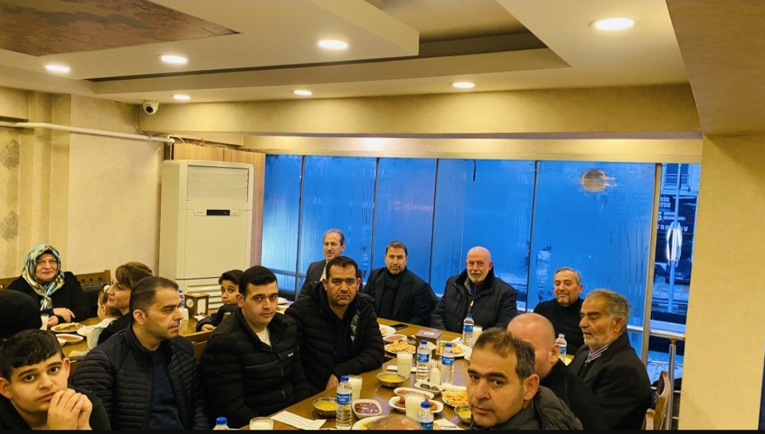 BAŞKAN GÜVEN KUZU, AKRABALARI İLE İFTARDA BİR ARAYA GELDİ
