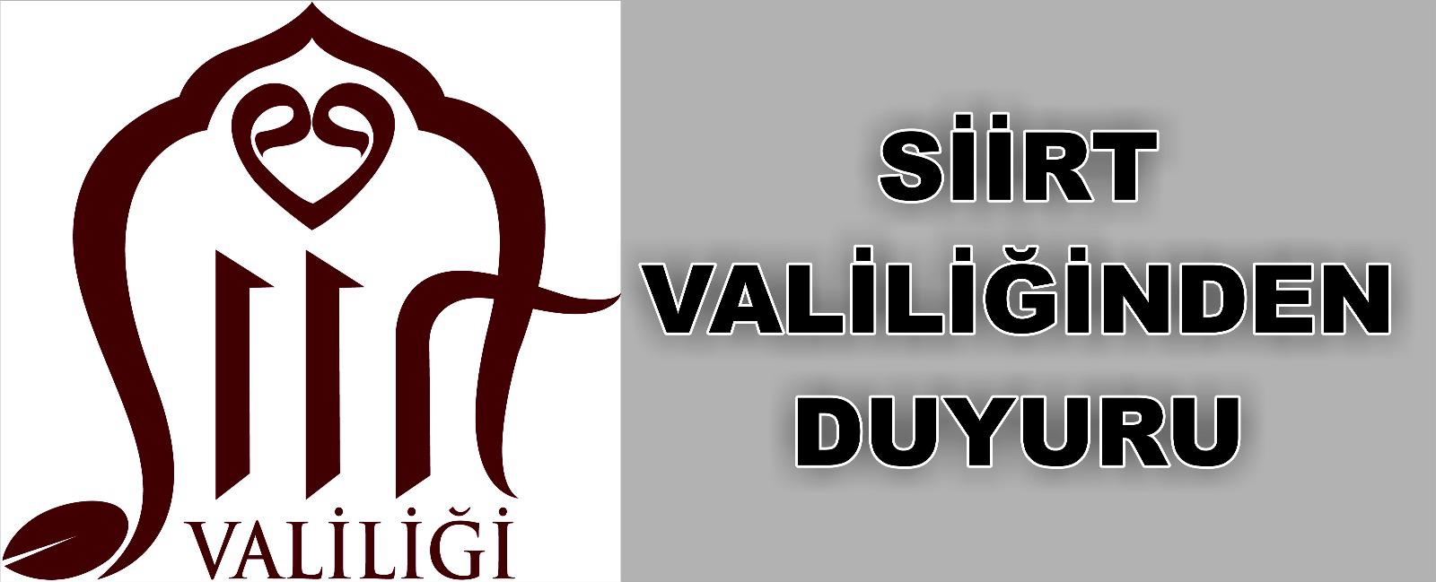 Siirt Valiliği tarafından gösteri, yürüyüş, etkinlik ve eylemler 14 gün süreyle yasaklandı