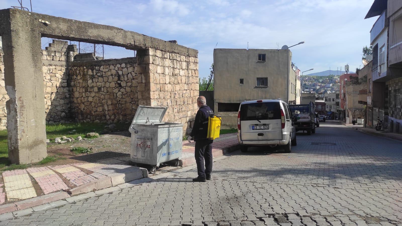 İLAÇLAMA ÇALIŞMALARI  DEVAM EDİYOR