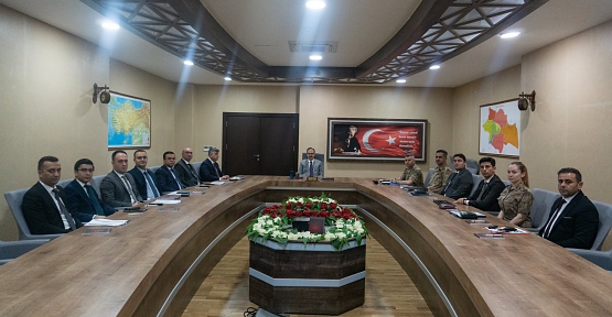 GÜVENLİK TOPLANTISI GERÇEKLEŞTİ