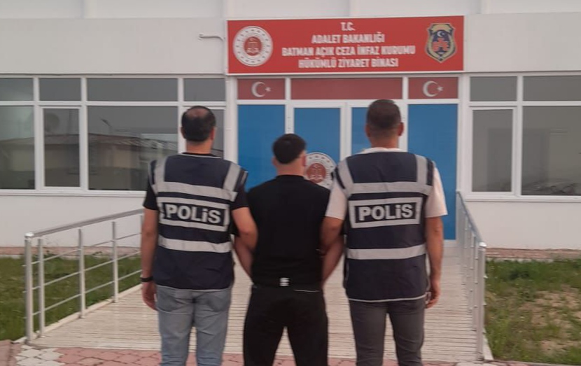 Hakkında 14 yıl 7 ay 12 gün Hapis Cezası bulunan Şahıs yakalandı