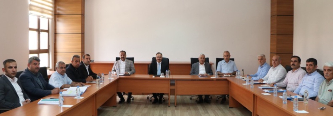 Özel İdare Yatırımları, Vali Dr. Kemal Kızılkaya Başkanlığında Değerlendirildi