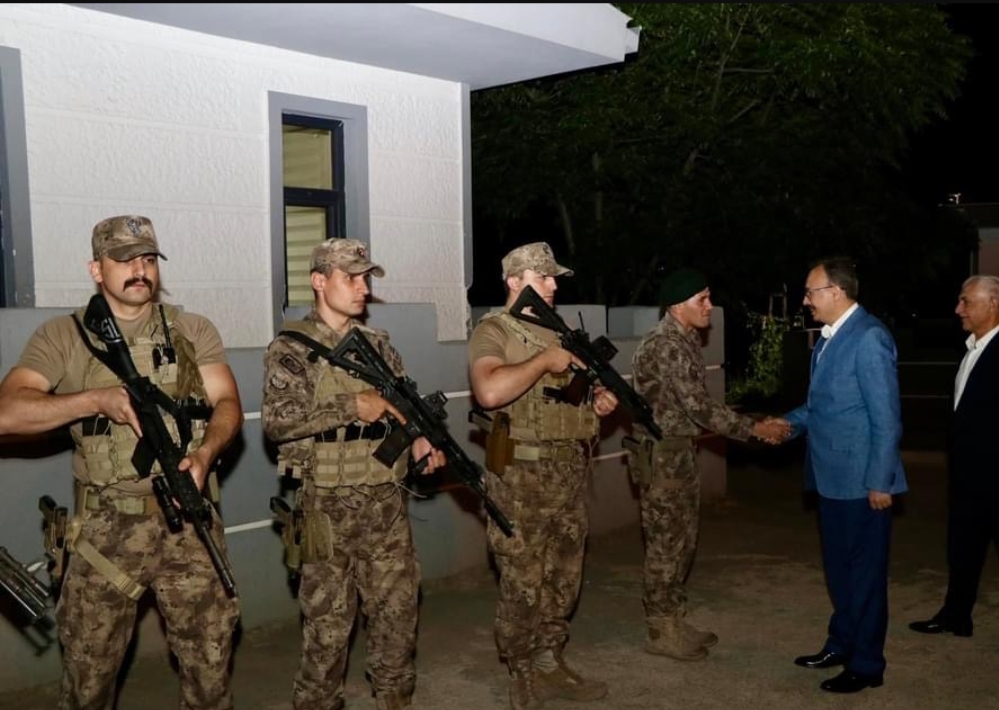 Bayramı Nöbet Tutarak Geçiren Güvenlik Güçleri Unutulmadı