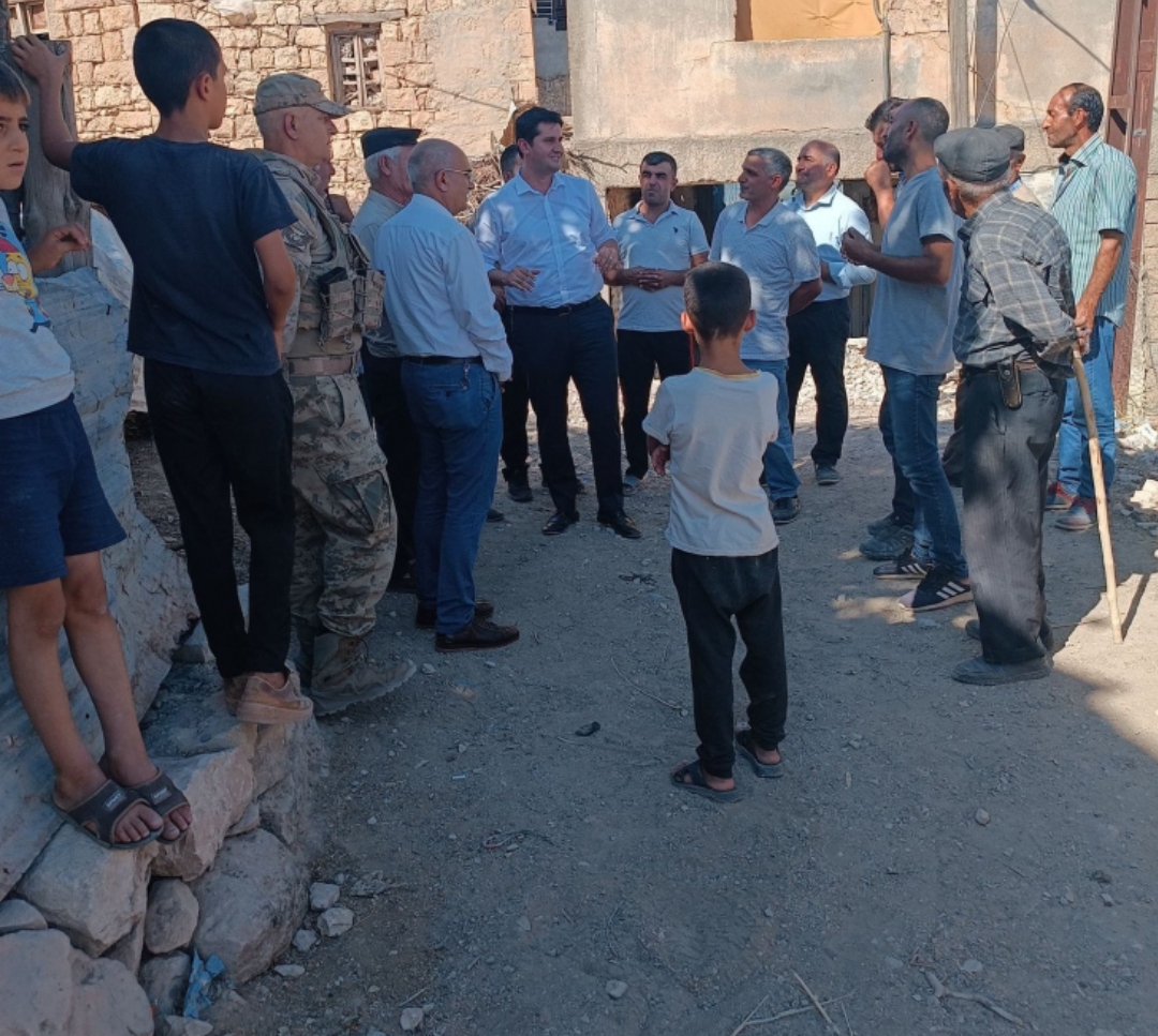 Bağgöze (Ayné) Köyü Parke Taşı İle Tanışmaya Hazırlanıyor