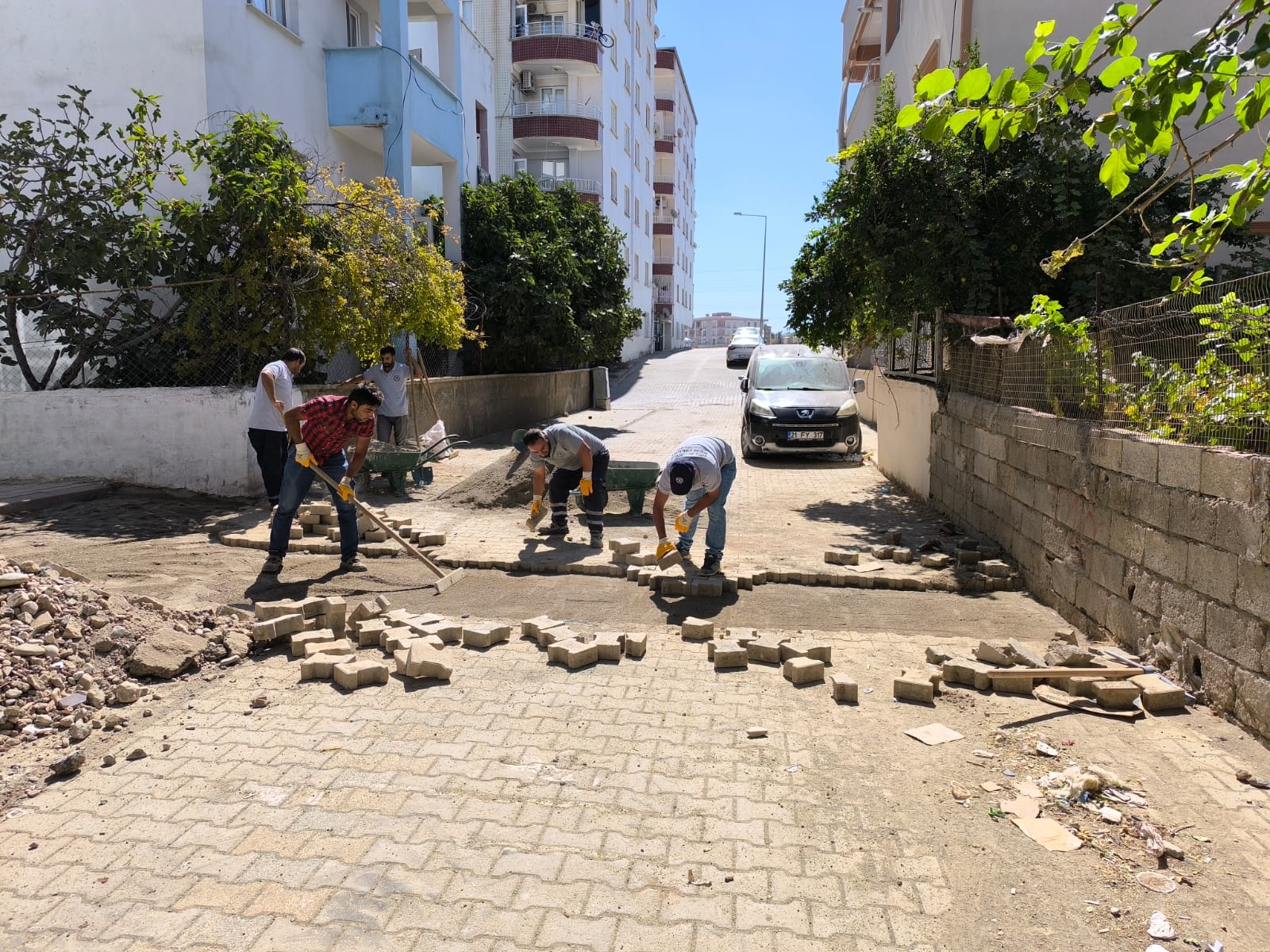 Kilit Parke Ve Yol Bakım Çalışmaları Devam Ediyor