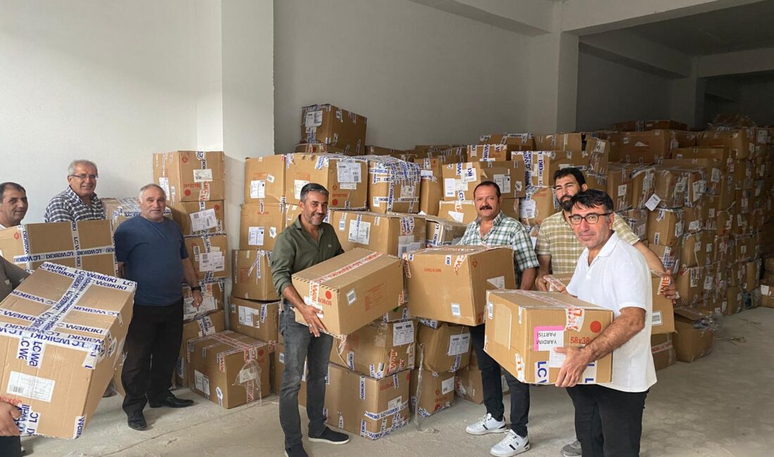 Yalova Anadolu Dernekleri Federasyonu’ndan Giysi Yardımı