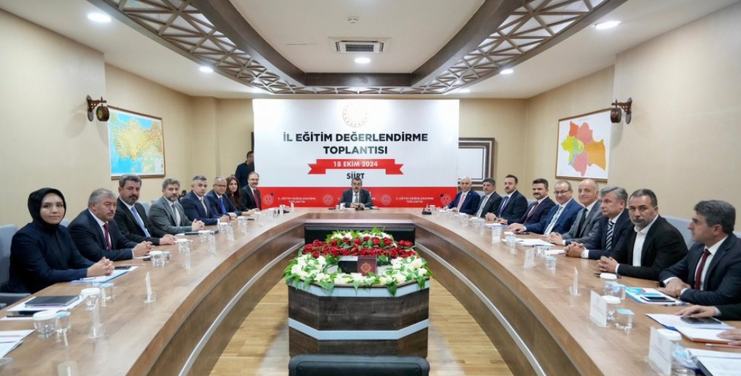 Bakan Yusuf Tekin, Siirt’te İl Eğitim Değerlendirme Toplantısını Gerçekleştirdi
