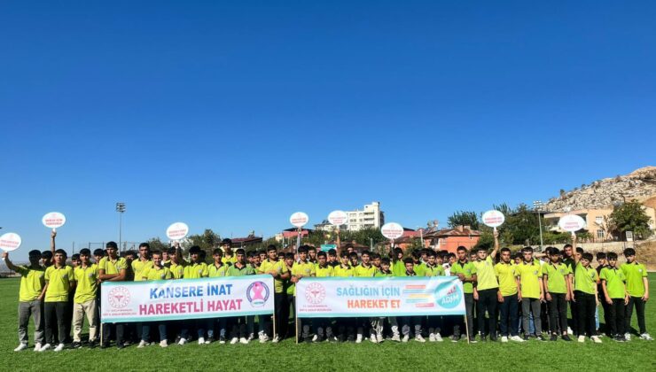 ÖĞRENCİLERDEN YÜRÜYÜŞ GÜNÜ ETKİNLİĞİ