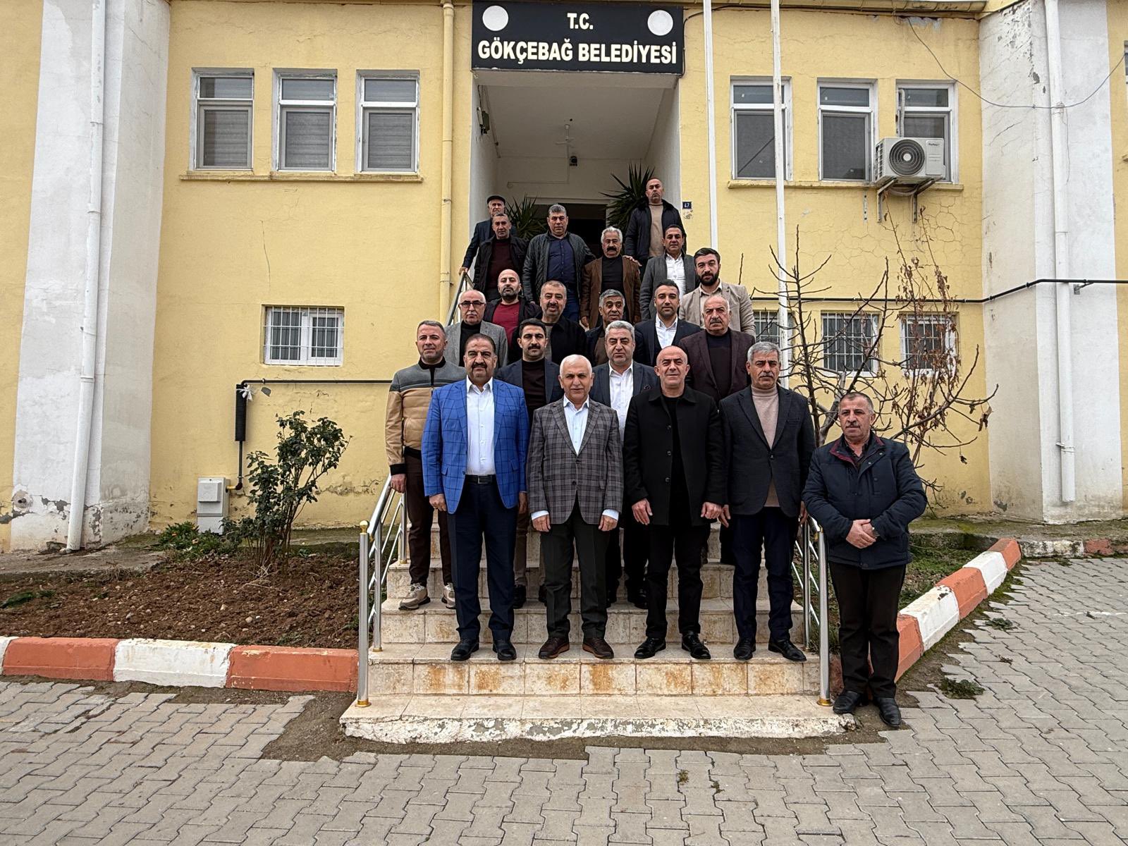 Çiçeği Burnunda İl Başkanı Canpolat Gökcebağ’da Gövde Gösterisi Yaptı