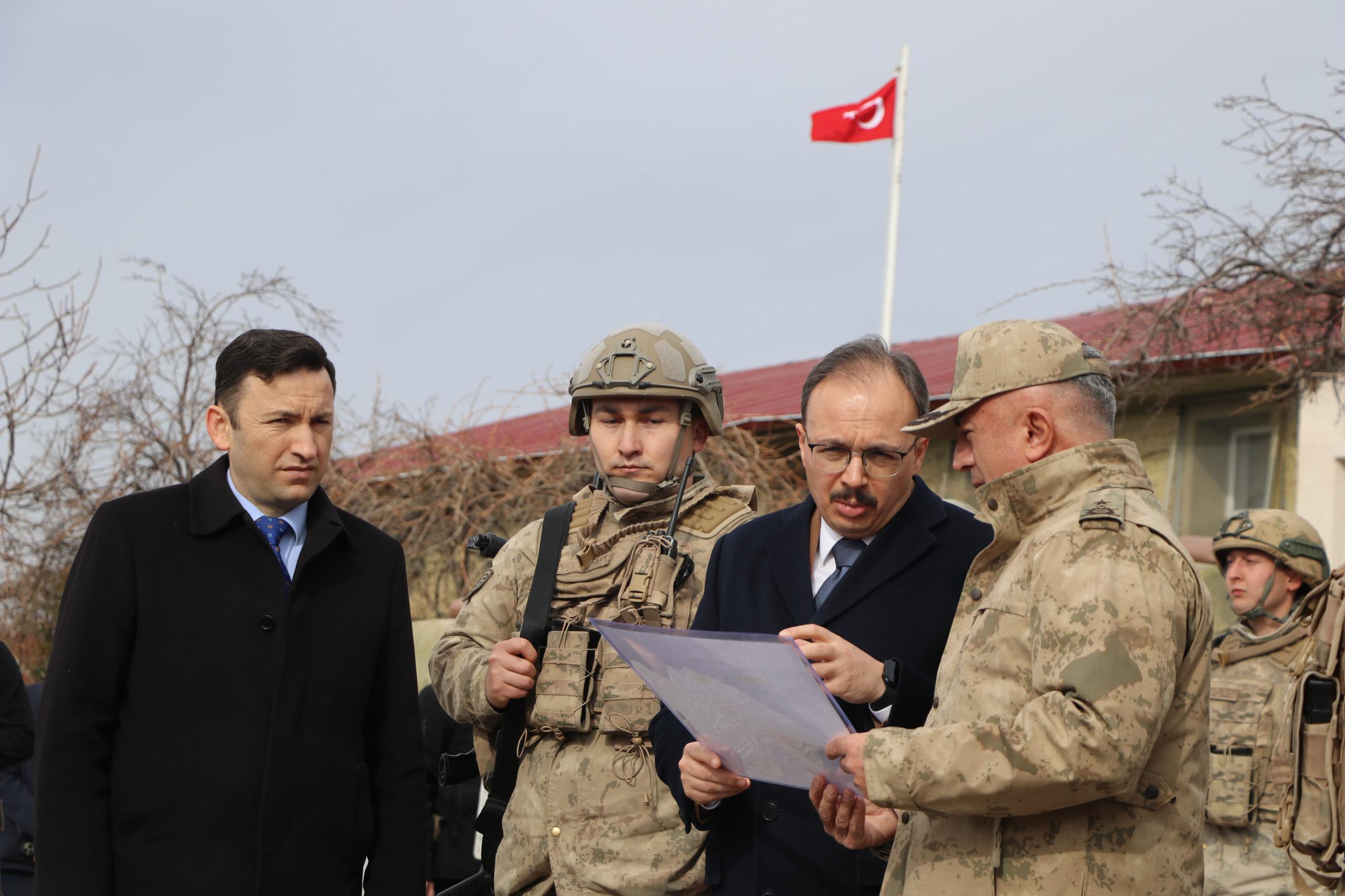 Vali Dr. Kemal Kızılkaya’dan İğneli Karakol Ziyareti