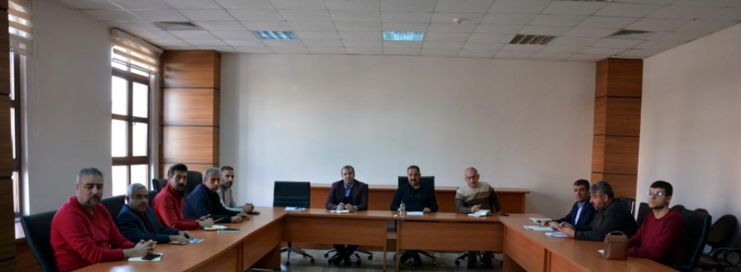 İl Özel İdarede Kurum Değerlendirme Toplantısı Yapıldı