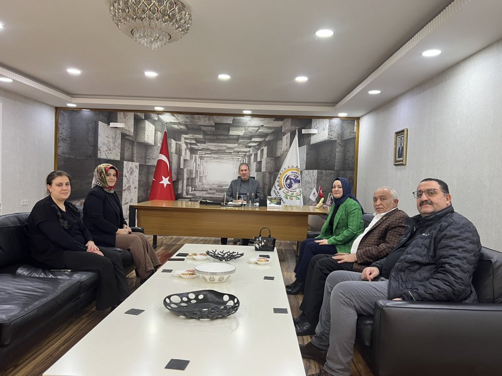 Nüfus ve Vatandaşlık ile Meteoroloji İl Müdürlerinden Siirt TSO’na Nezaket Ziyareti