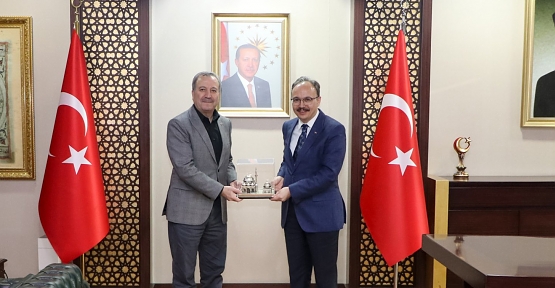 Isparta AK Parti Milletvekili Mehmet Uğur Gökgöz Vali Dr. Kemal Kızılkaya’yı Ziyaret Etti