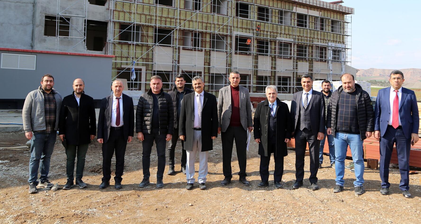 Prof. Dr. Nihat Şındak Yapımı Devam Eden Projeleri Yerinde İnceledi