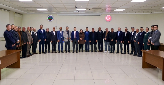 Vali Kızılkaya Mahalle Muhtarlarıyla Bir Araya Gelerek Sorun Ve Sıkıntılarını Dinledi