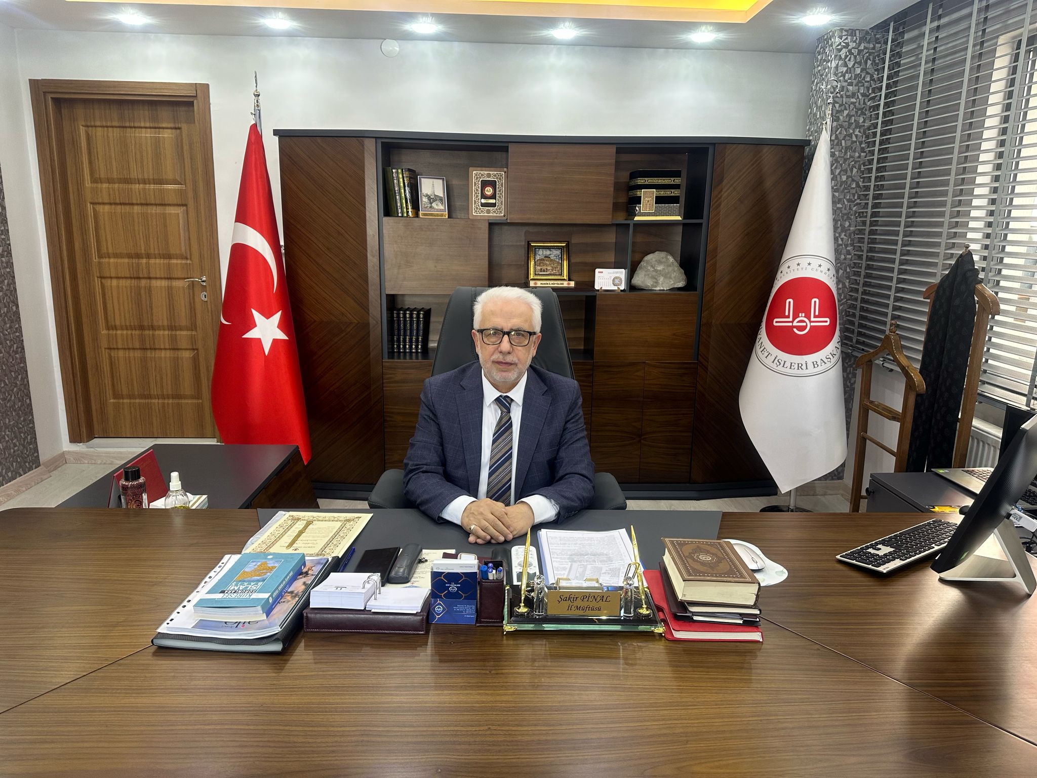 Müftü Şakir Pinal Göreve Başladı