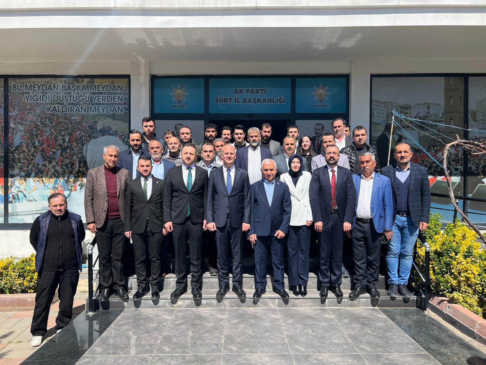 Ak Parti Genel Başkan Yardımcısı Dr. Omer İleri Siirt’teyedi