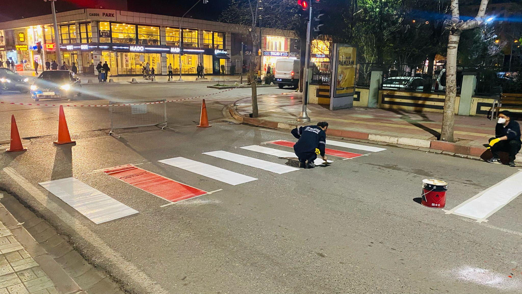 Yaya Geçitleri Yenileniyor