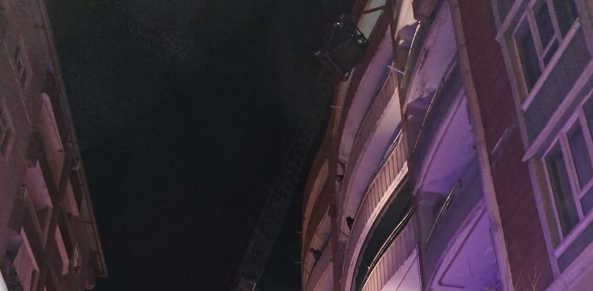 Apartmanın 5. Katında Yangın