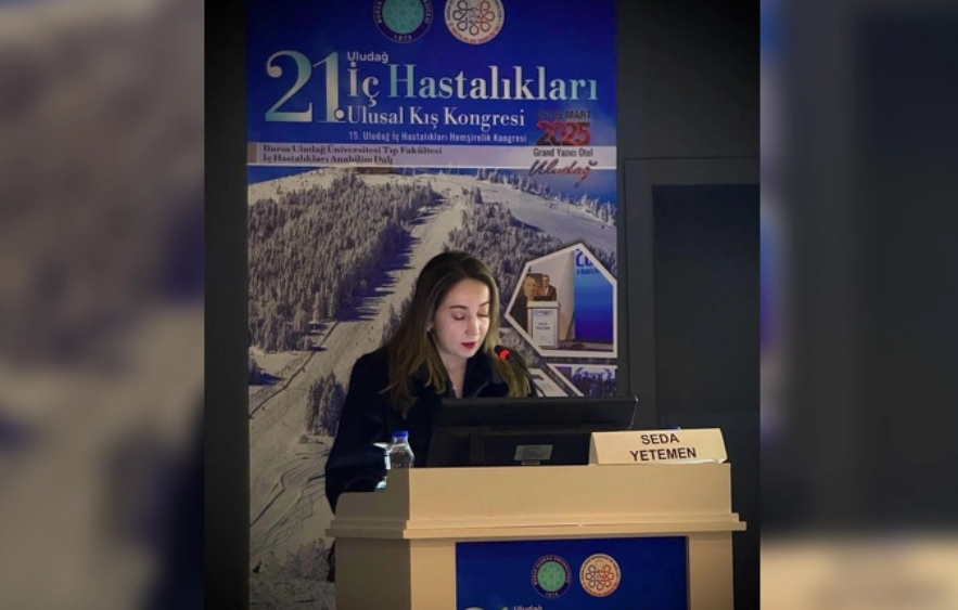 Siirt Eğitim Ve Araştırma Hastanesi Doktorlarından Seda Karaaslan, Uluslararası Kongrede İkincilik Ödülüne Layık Görüldü